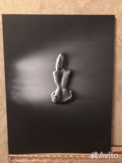 Панно картина с девушкой