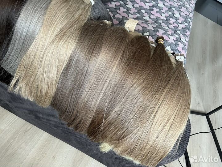 Волосы премиум для наращивания 50-70 см