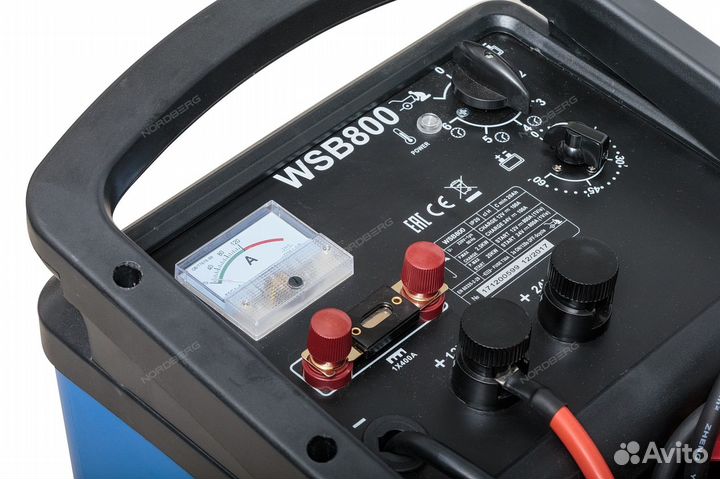 Устройство пускозарядное 12/24V макс ток 800A