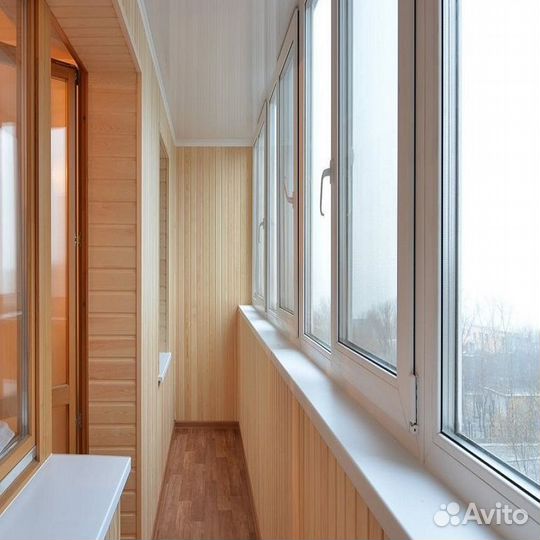 Остекление лоджий и балконов