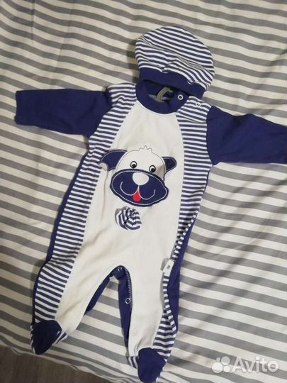 Комбинезон + шапочка