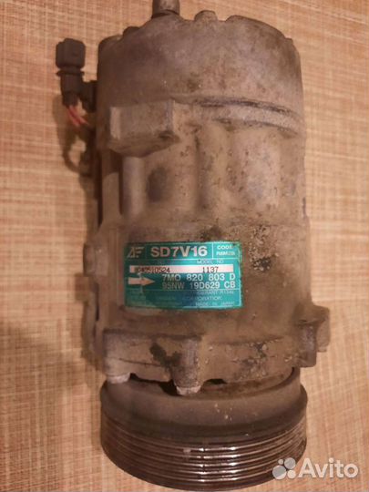 Компрессор кондиционера на VW Sharan 1, 2.0l