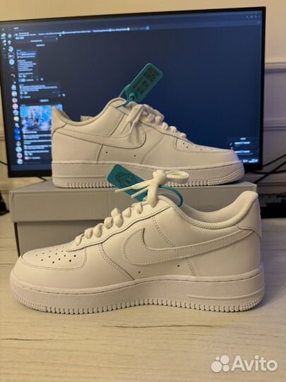 Nike air force 1 low white оригинал