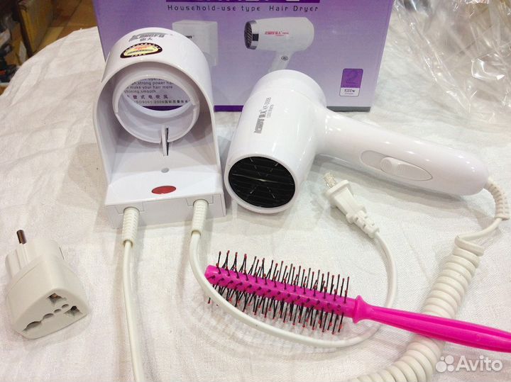 Фен настенный 2 скорости авто-выключение