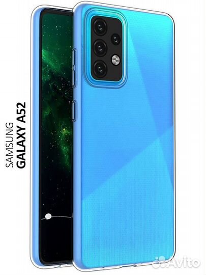 Силиконовые Чехлы для Samsung A72, A52, A32