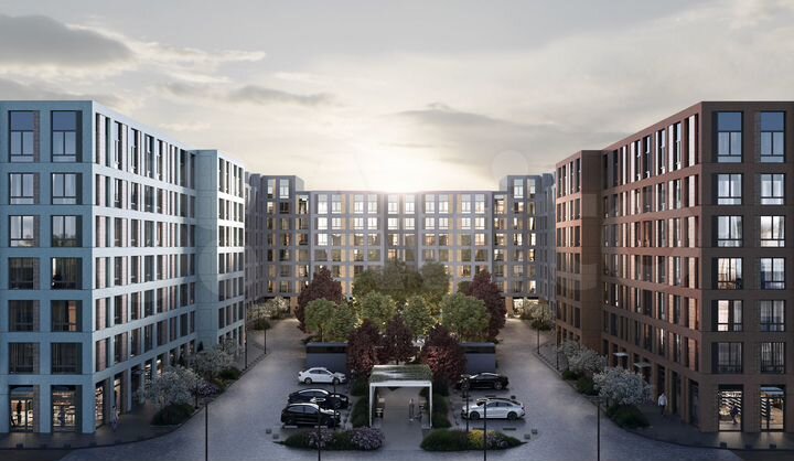 1-к. квартира, 35,1 м², 2/8 эт.