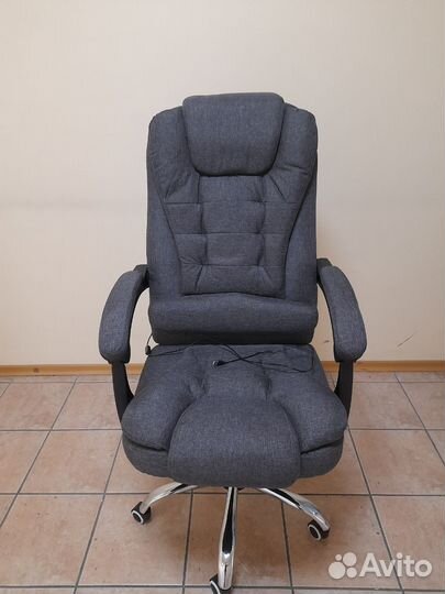 Кресло офисное для руководителя ткань новое