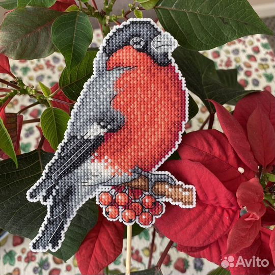 Набор для вышивания Вестник зимы - Жар-птица