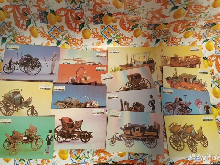 История автомобиля в моделях 1-2