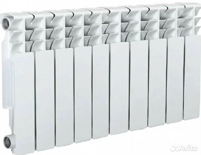 Алюминевые литые радиторы Oasis 350/96 10 секций