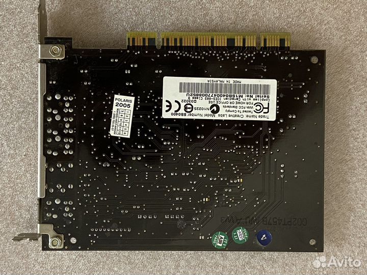 Звуковая карта creative sound blaster 2