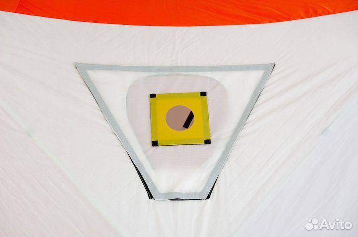 Палатка зимняя Куб-2, 3-слойная, 180х180х195 см