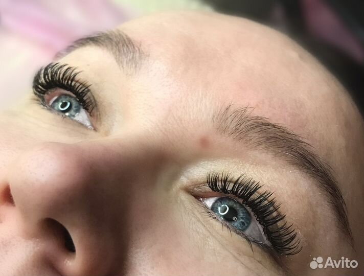 Наращивание ресниц, ламинирование ресниц