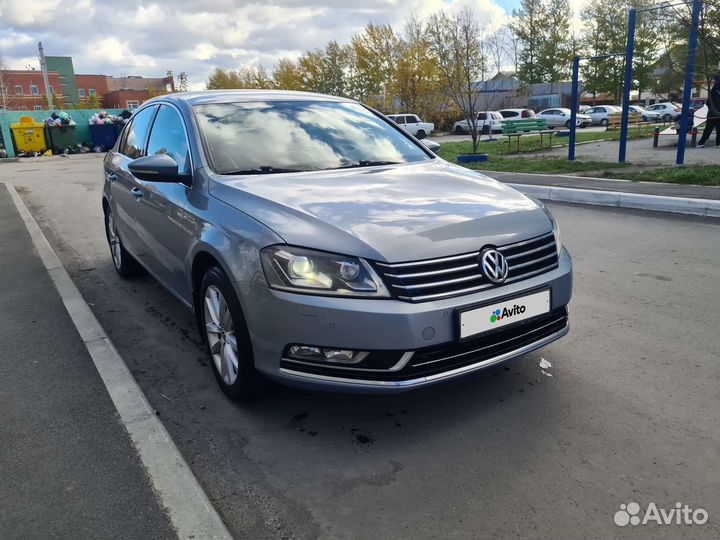 Volkswagen Passat 1.8 AMT, 2013, 212 000 км