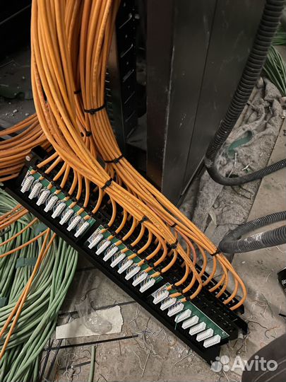 Монтаж скс, видеонаблюдение, волс