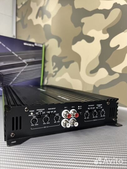 Усилитель machete MLA-4120, 4 канала, 120х4 Вт