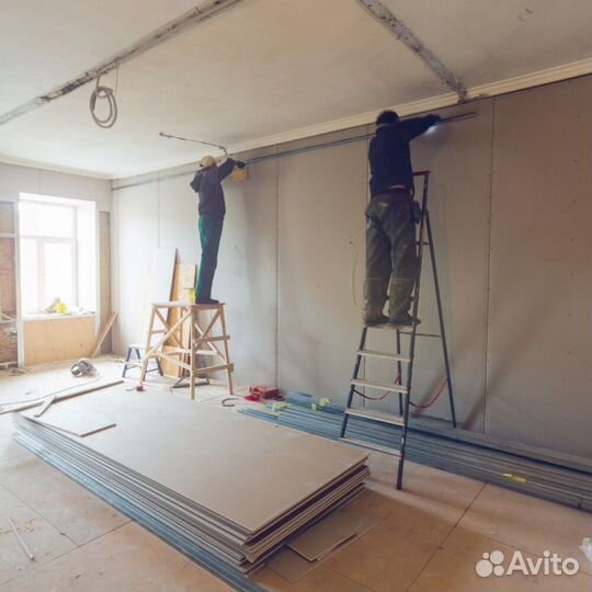 Отделочные работы домов и квартир