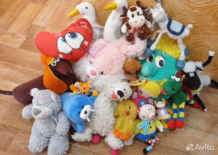 Мягкие игрушки пакетом
