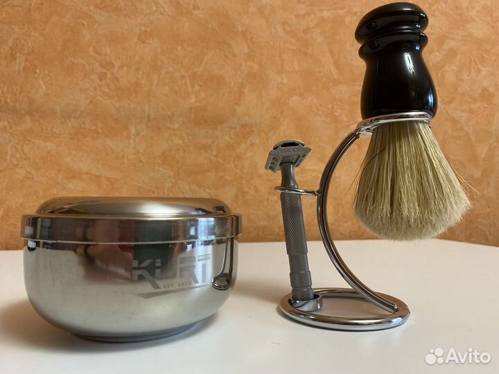 Kurt чаша + подставка (для классического бритья)