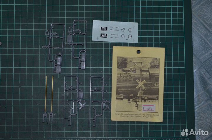 American Limited жд переезд (светофоры), кит, 1:87