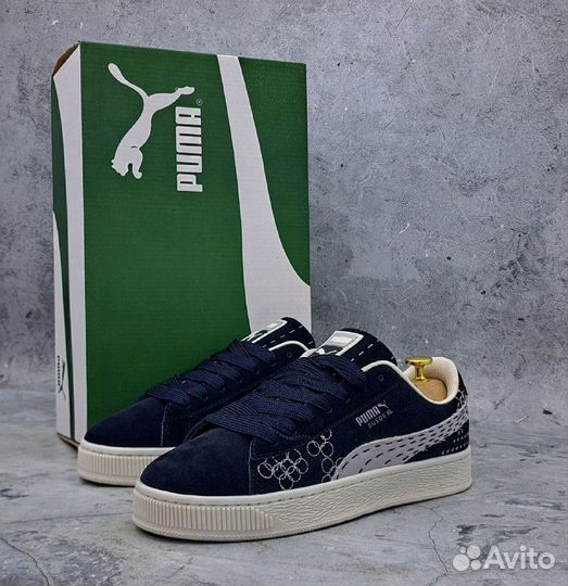 Кроссовки для мужчин, замш, Puma, Nike