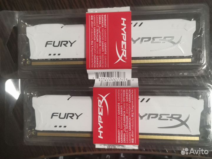 Оперативная память ddr3 hyper x fury