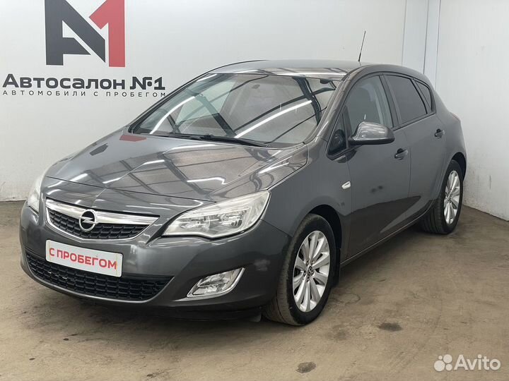 Opel Astra 1.6 AT, 2011, 177 300 км