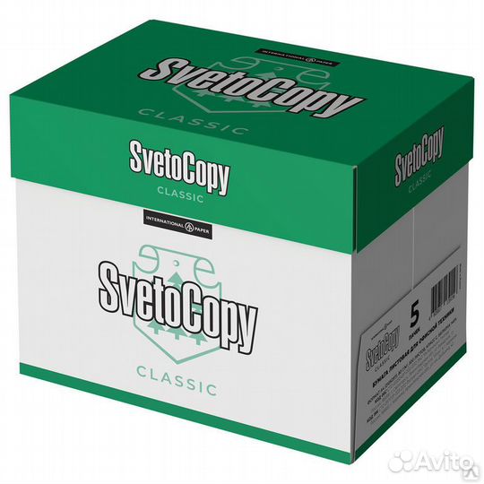 Бумага А4 Svetocopy