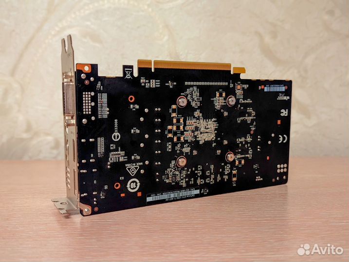 Видеокарта MSI 1050 ti OC