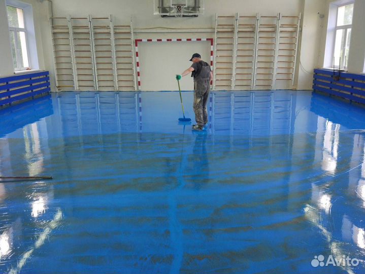 Спортивные полы для спортзала