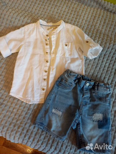 Рубашка и шорты hm 86
