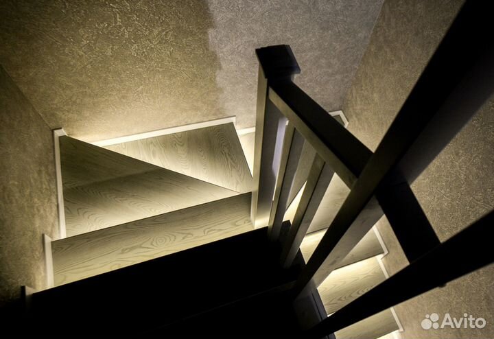 Подсветка лестницы с датчиками движения