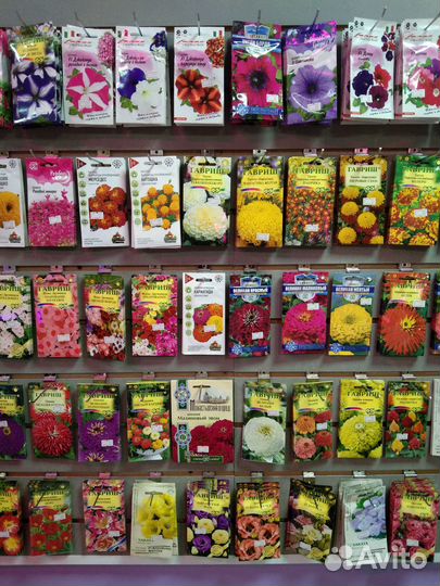 Семена цветов и овощей