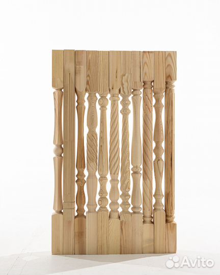 Балясины деревянные и столбы оптом от производител