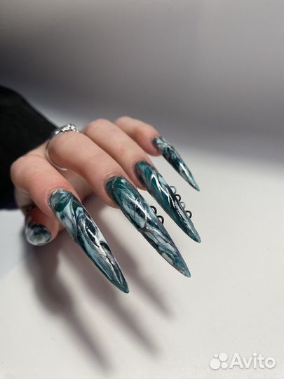 Маникюр с покрытием 1000