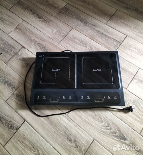 Индукционная плита 2 конфорки настольная бу