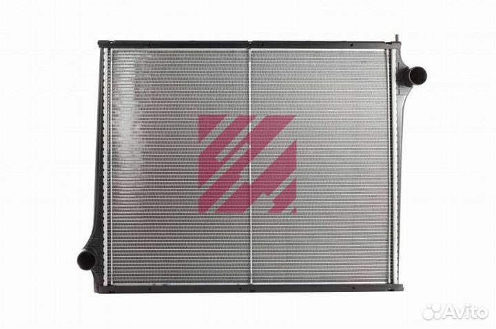 Радиатор Scania с рамкой 860x688x48