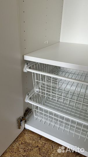 Шкаф платяной, распашной, в детскую, Икеа Стува