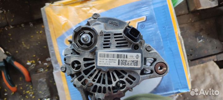 Генератор Дастер рено 2.0