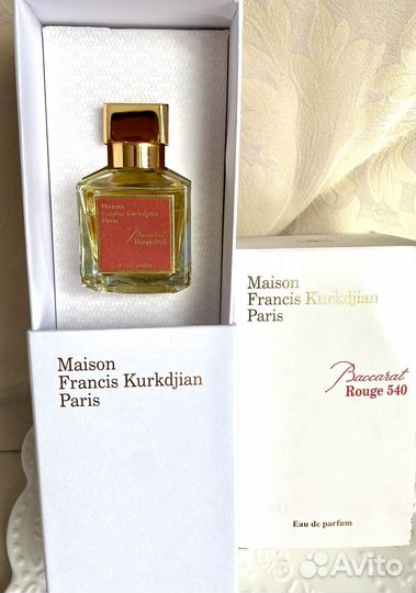 Maison Francis Kurkdjian baccarat rouge 540