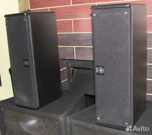 Колонки Yamaha 200-400W США 2ш Pro Stereo Оригинал