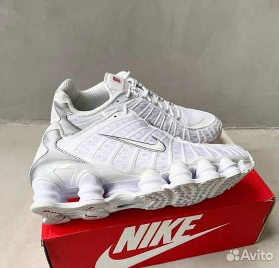 Nike shox tl white