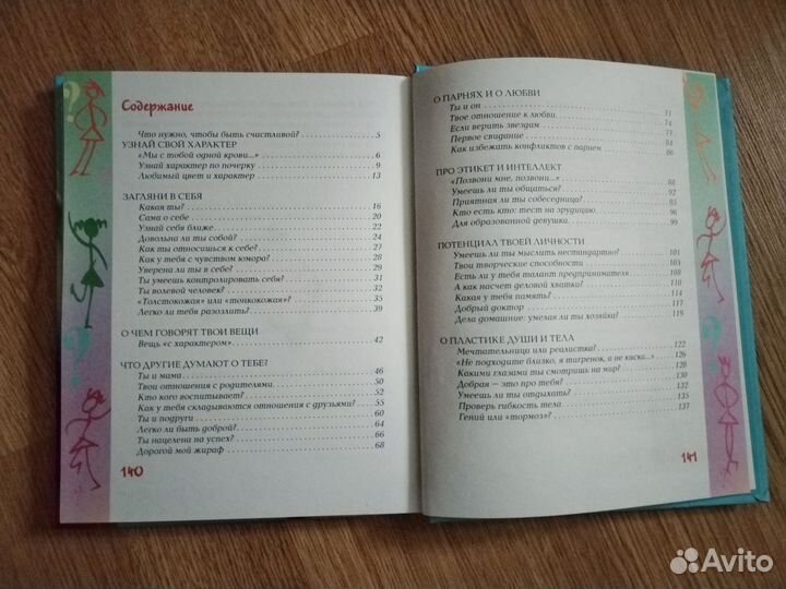 Книга для девочек с тестами