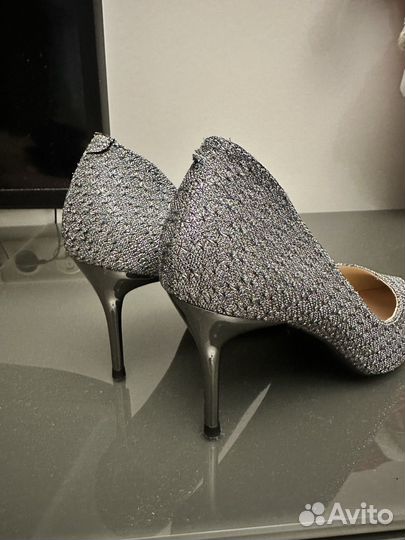 Серебряные туфли Tamido 36