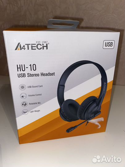 Наушники новые с микрофоном для пк