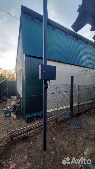 Электричество на участок. подключение дома