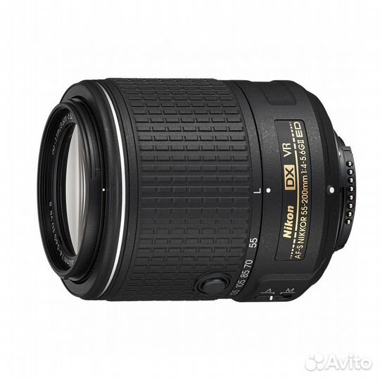 Объектив nikon 55-200mm f/4-5.6G VR стаб