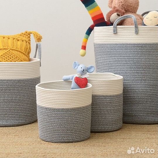 Кашпо Bergenson Bjorn Gerd, 30 х 29 см, кремовое