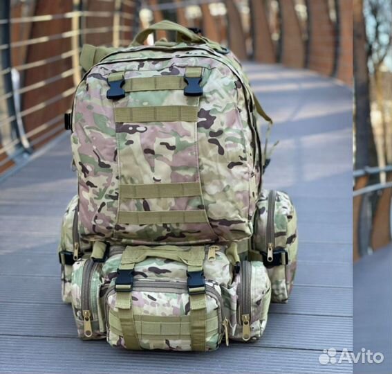 Рюкзак рейдовый со съёмными подсумками 50л