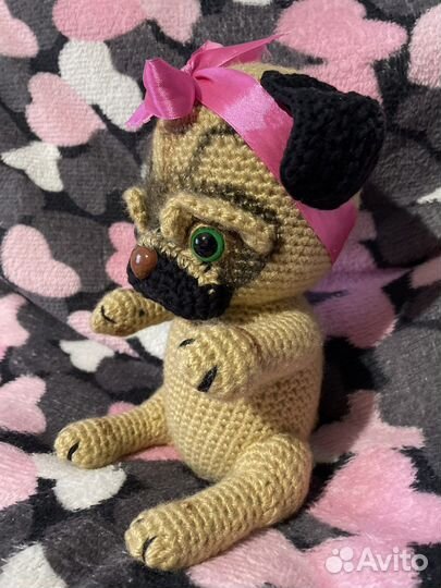 Игрушка мопс